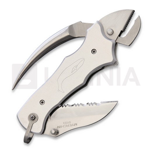 Myerchin Sailors Tool סכין מתקפלת, silver