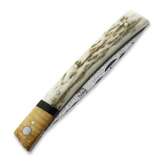 Nieto Amigo Artesanal folding knife, Deer Antler ART010