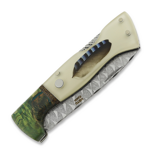 Zav&iacute;rac&iacute; nůž Nieto Artesana "Bird Feather" ART001