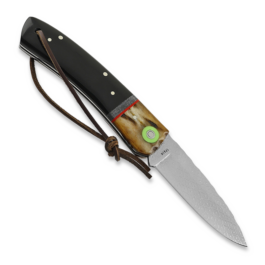 Nieto Artesana Buffalo Antler sulankstomas peilis ART003
