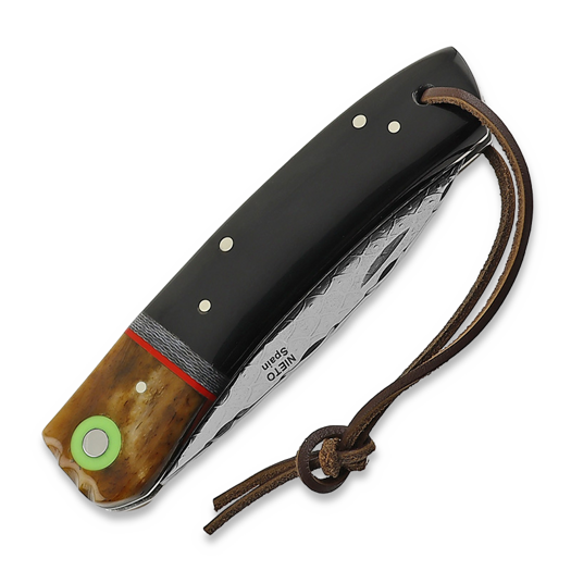 Nieto Artesana Buffalo Antler sulankstomas peilis ART003