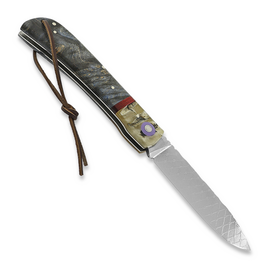 Nieto Artesana Stabilized Maple sulankstomas peilis ART005