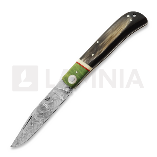 Nieto Artesanal Böhler összecsukható kés, Buffalo Handle ART018