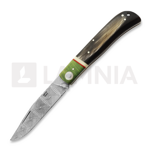 Nieto Artesanal Böhler סכין מתקפלת, Buffalo Handle ART018