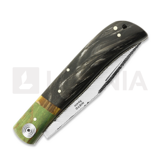 Πτυσσόμενο μαχαίρι Nieto Artesanal Böhler, Buffalo Handle ART040