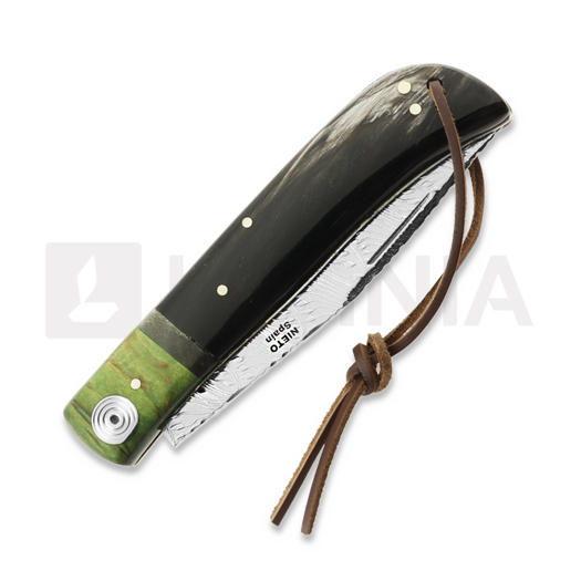 Nieto Artesanal B&ouml;hler sulankstomas peilis, Buffalo Handle ART041