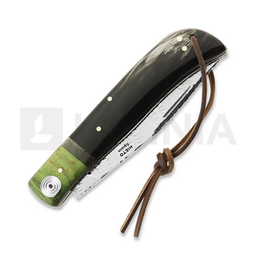 Coltello pieghevole Nieto Artesanal Böhler, Buffalo Handle ART041