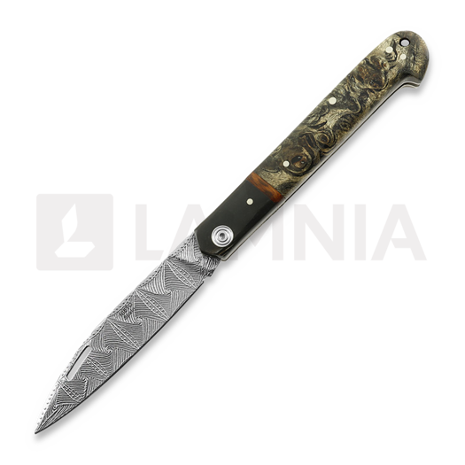 มีดพับ Nieto Artesanal Böhler, stabilized maple Handle ART019