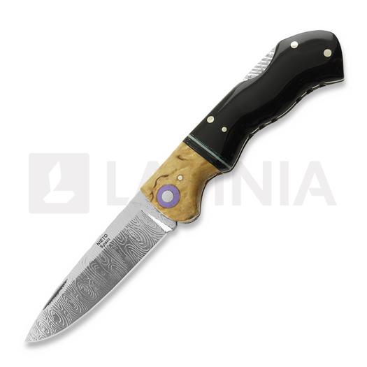 Nieto Artesanal Lockback vouwmes, Buffalo Horn ART011