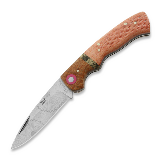 Nieto Artesanal Piston 접이식 나이프, Camel Bone ART014