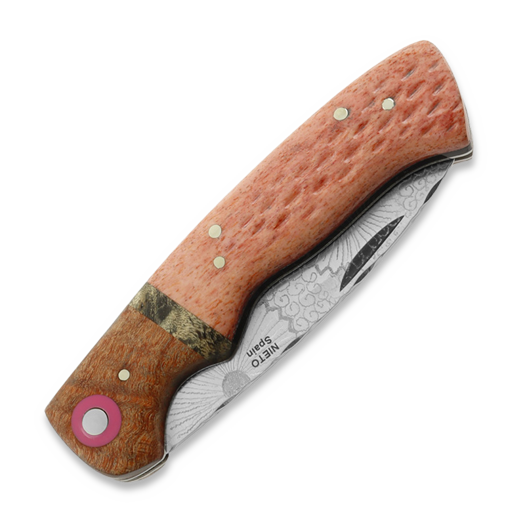 Nieto Artesanal Piston folding knife, Camel Bone ART014