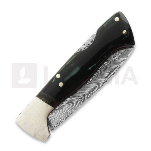 Nieto Artesanal stainless steel folding knife, Methacrylate Handle ART021