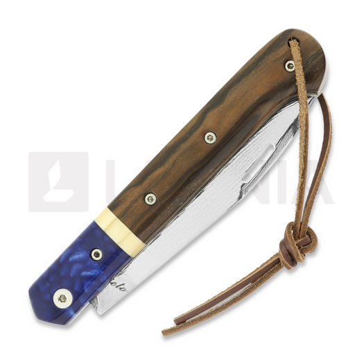 Nieto Cabritera Artesanal sulankstomas peilis, Macassar Ebony ART033