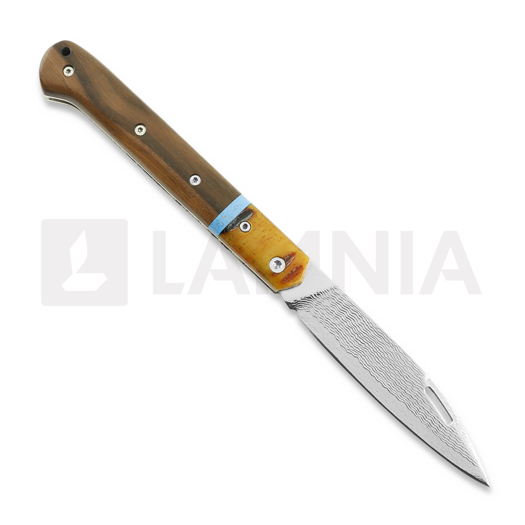 Nieto Cabritera Artesanal sulankstomas peilis, Macassar Ebony ART042