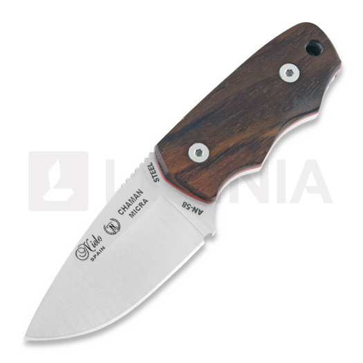 Faca de pescoço Nieto Chaman Micra, cocobolo 136-CK
