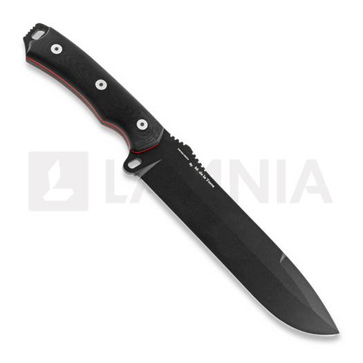 Nieto Chaman XXL G10 veitsi, musta 142G10BLK