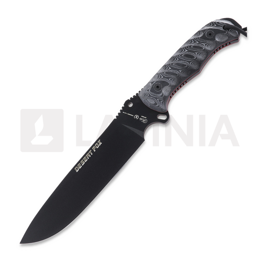 Nazis Nieto Desert Fox, black micarta and black blade 4058-MN