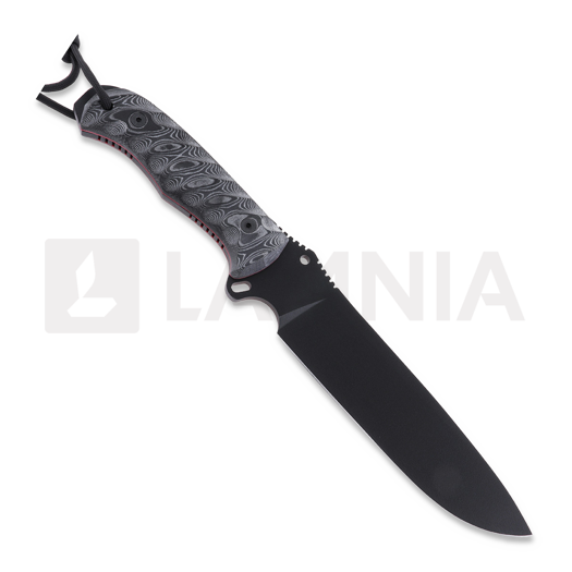 Nieto Desert Fox peilis, black micarta and black blade 4058-MN