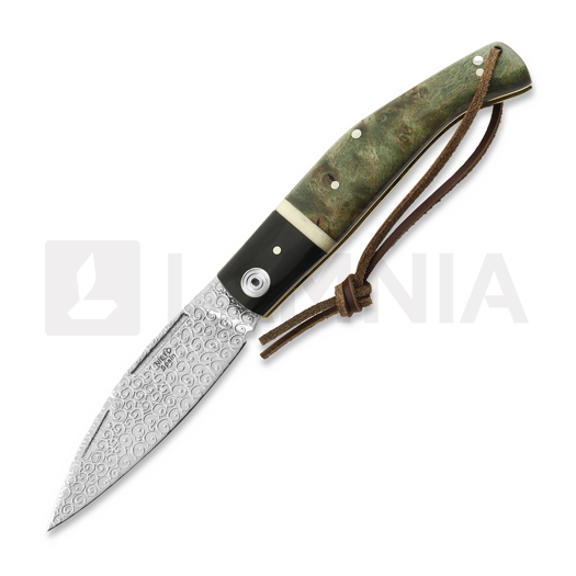 Nieto Luck Artesanal foldekniv, Stabilized Maple ART027