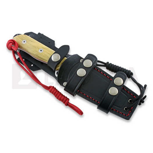 Nieto Lucus peilis, boj-wood 120-BOJ