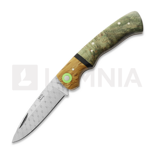 Складной нож Nieto Piston Artesanal, Stabilized Maple ART028