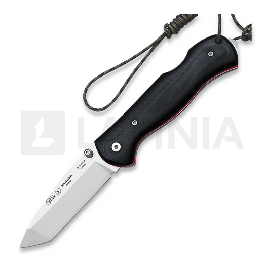 Coltello pieghevole Nieto Ranger, G10, nero R010G10
