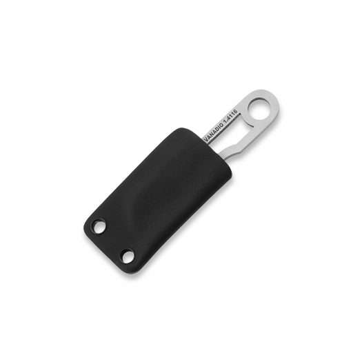 Nieto S.O.S. Grey kniv, Black Kydex Sheath R12K