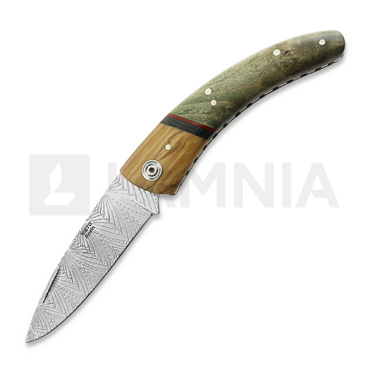 Nieto Special Artesanal foldekniv, Stabilized Maple ART032