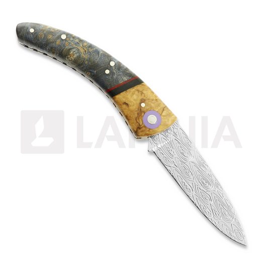 Nieto Special Artesanal sulankstomas peilis, Stabilized Maple ART038