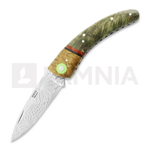 Zavírací nůž Nieto Special Artesanal, Stabilized Maple ART039