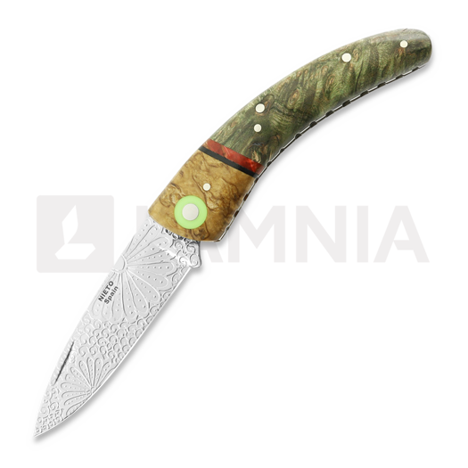 Nieto Special Artesanal foldekniv, Stabilized Maple ART039