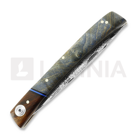 Zav&iacute;rac&iacute; nůž Nieto Stiletto Artesanal, Stabilized Maple Handle ART022