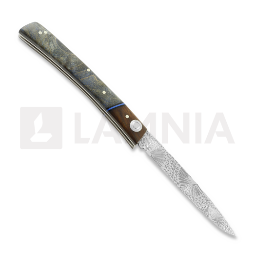 Zav&iacute;rac&iacute; nůž Nieto Stiletto Artesanal, Stabilized Maple Handle ART022