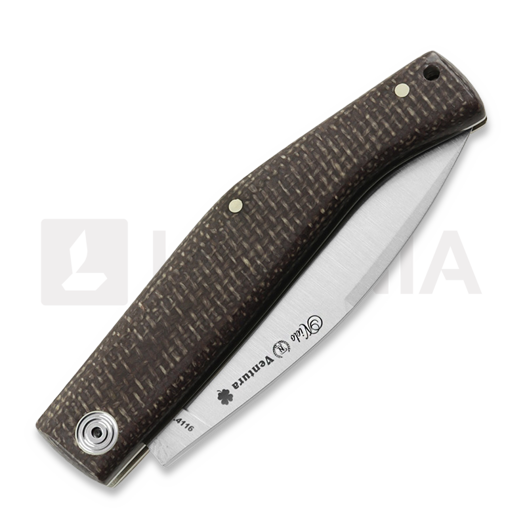 Nieto Ventura 1.4116 k&auml;&auml;nt&ouml;veitsi, Jute Mink Handle 080VI