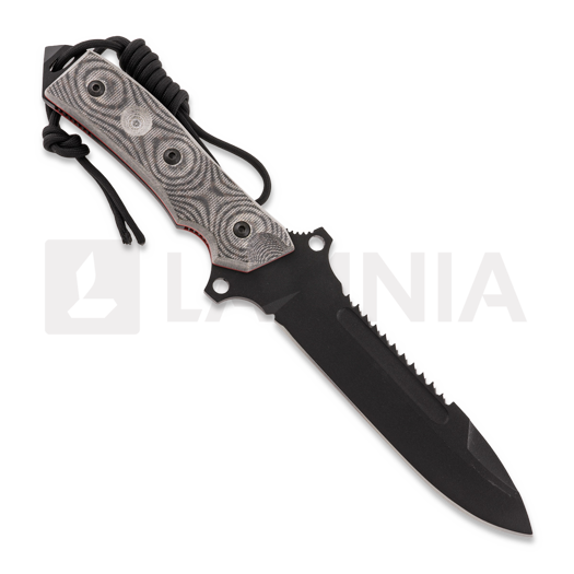 Nieto Warfare kniv, micarta 196N