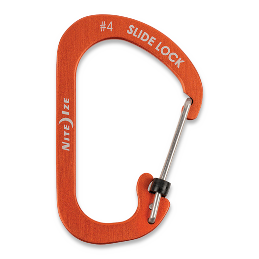 Nite Ize Carabiner SlideLock No4 Orange