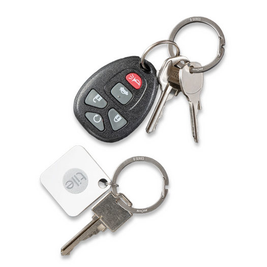 Nite Ize O-Series Gated Key Ring, 2 Pack
