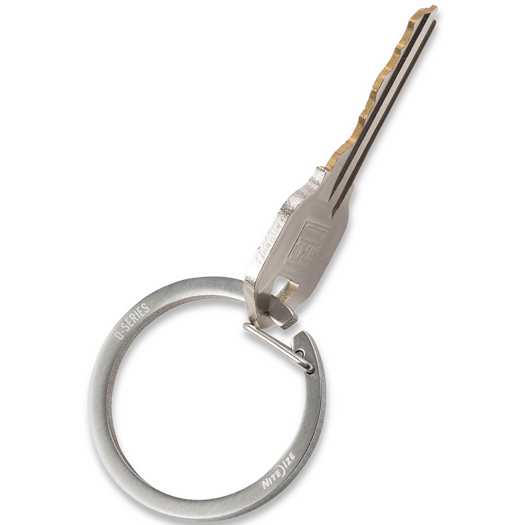 Nite Ize O-Series Gated Key Ring, 2 Pack