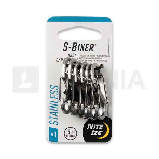 Nite Ize S-Biner No. 1 6 Pack