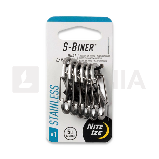 Nite Ize S-Biner No. 1 6 Pack