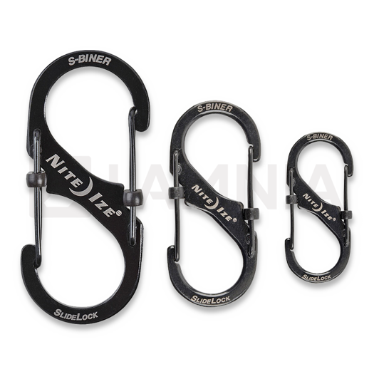 Nite Ize Liukulukollinen S-biner 3 kpl