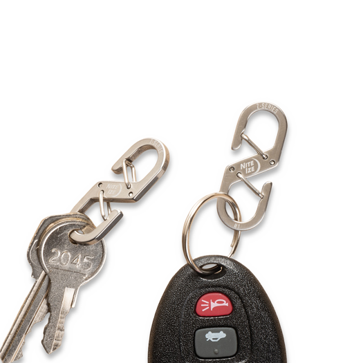 Nite Ize Z-Series Dual Carabiner #1, 2 Pack