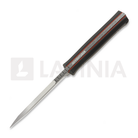 NN Knives Adventurer II kniv, Black Richlite, Kydex Sheath