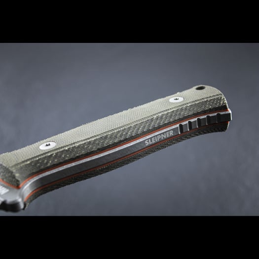NN Knives Adventurer II peilis, Green Micarta, Kydex Sheath