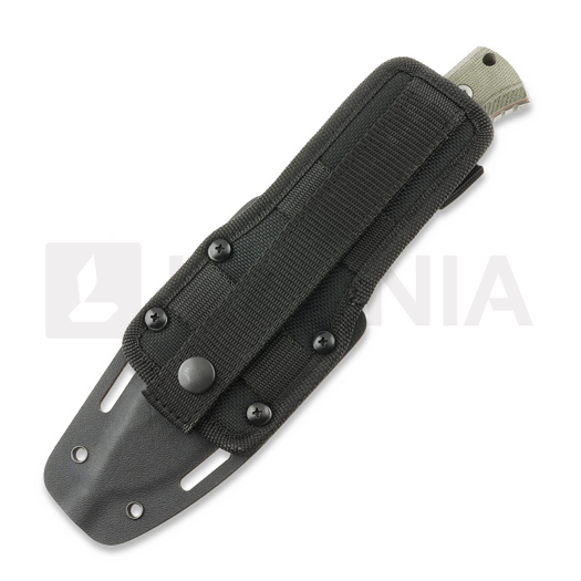 Coltello NN Knives Adventurer II, Green Micarta, Kydex Sheath