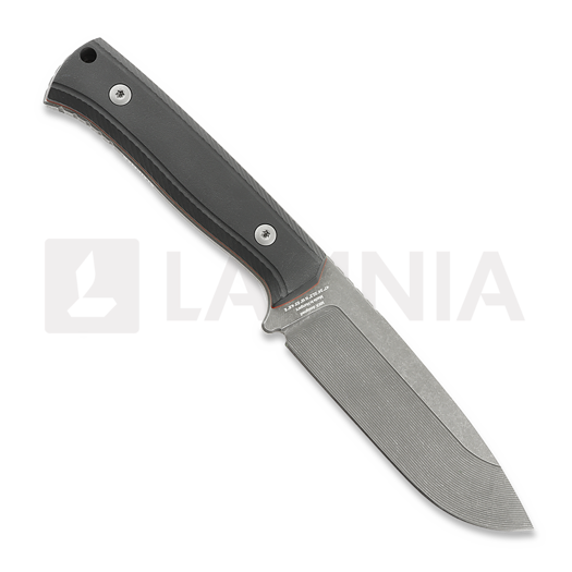 NN Knives Adventurer II NC Milled peilis, Black Richlite, Kydex Sheath