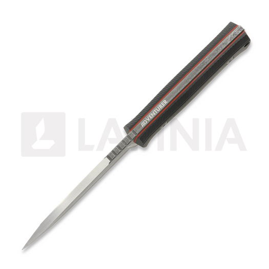 NN Knives Adventurer II NC Milled kniv, Black Richlite, Kydex Sheath