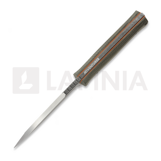 NN Knives Adventurer II NC Milled kniv, Green Micarta, Kydex Sheath