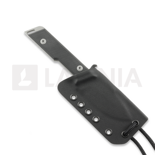 NN Knives Proto City Drop Point kniv, Black G-10