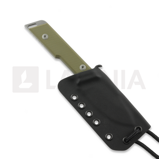 NN Knives Proto City Drop Point kniv, OD Green G-10